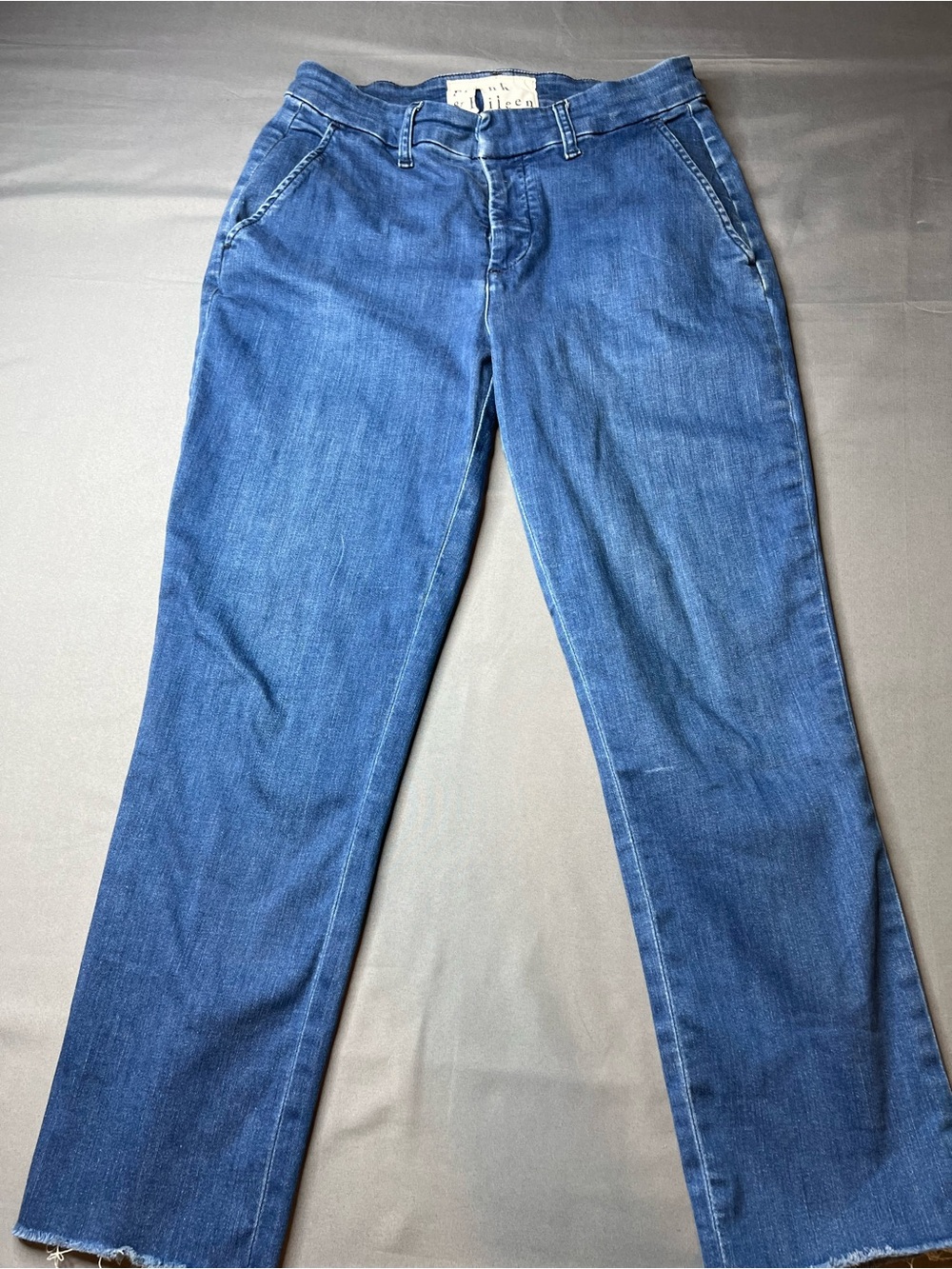 Frank & Eileen Wicklow Italian Denim Chino Jeans | Size 4 |Performance Stretch